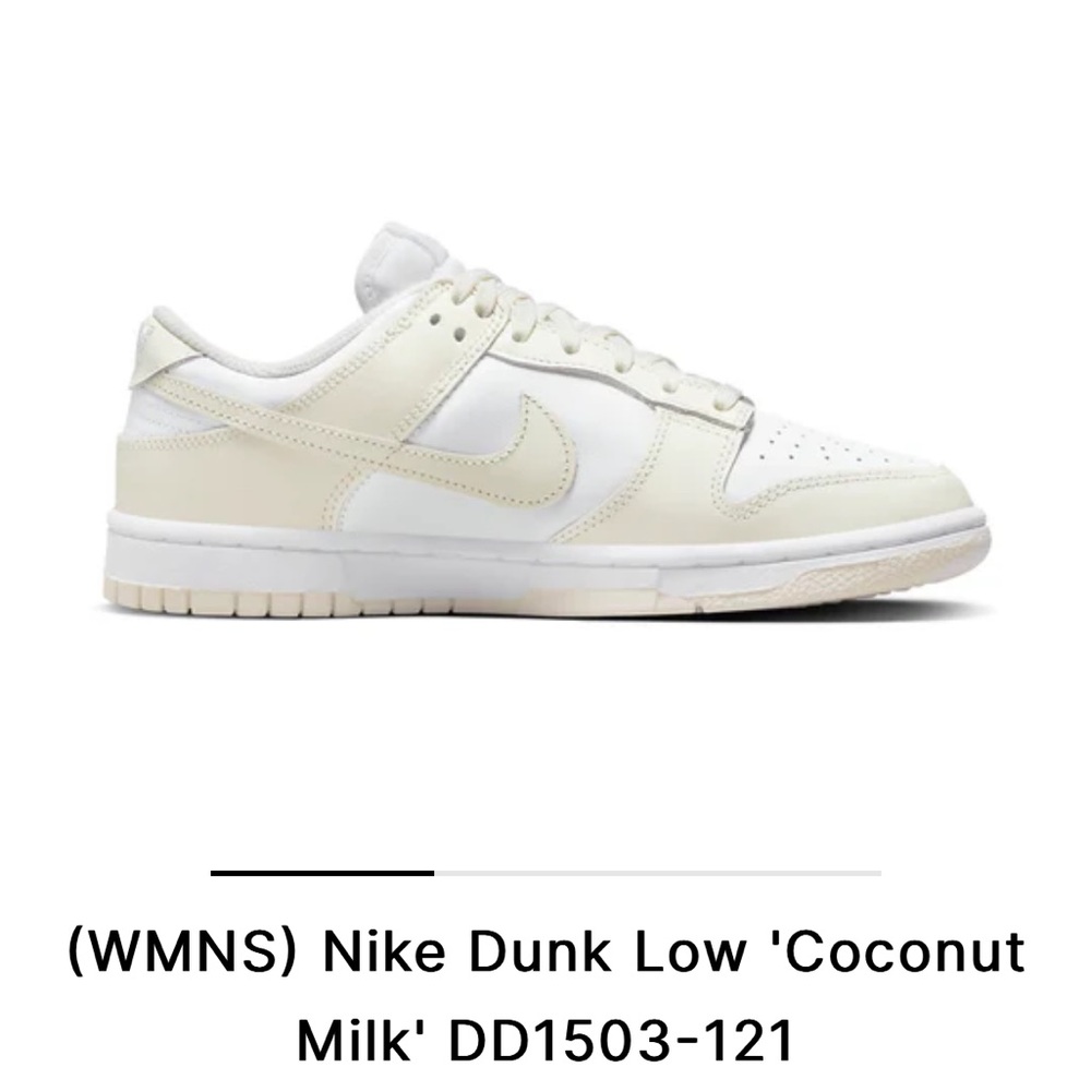 Coconut milk Nike dunks